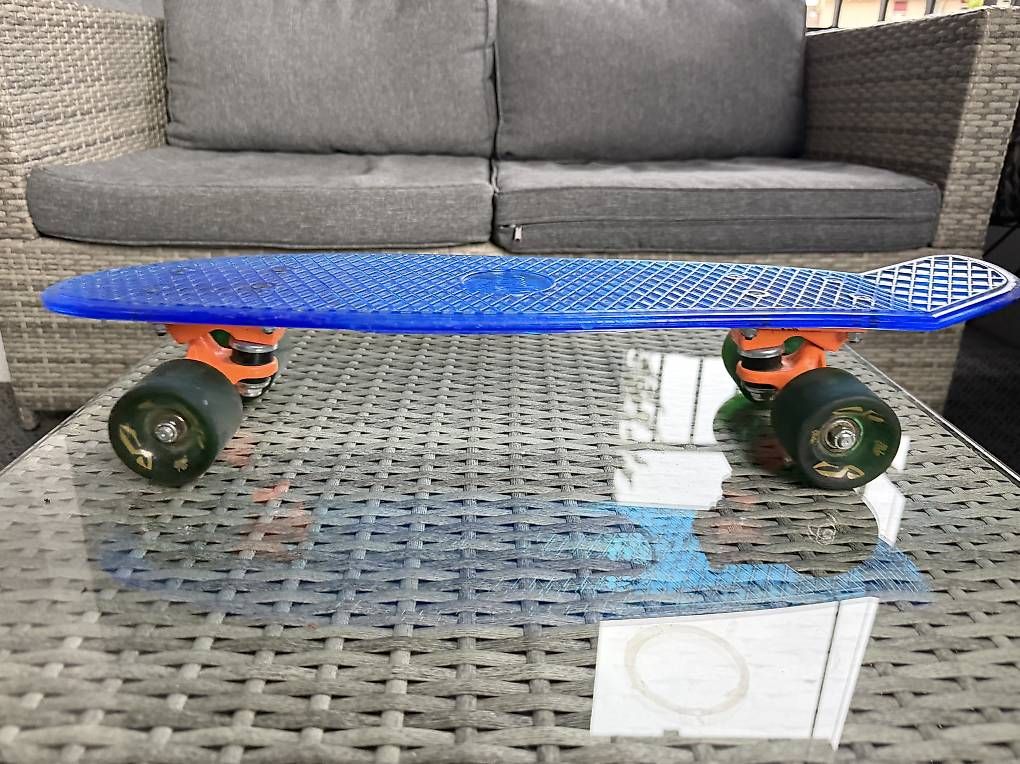 Skateboards: 2 Pennyboards 22" Mini-Cruiser, blau – Gebraucht aus Wallisellen von itko 4