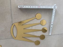 Original Rolex Wandlogo – aus einer Boutique-/Shop