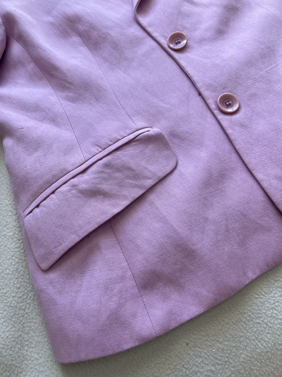 Giacche: Pink linen jacket  size S – Usato da Zürich venduto da dor_9l9g 6