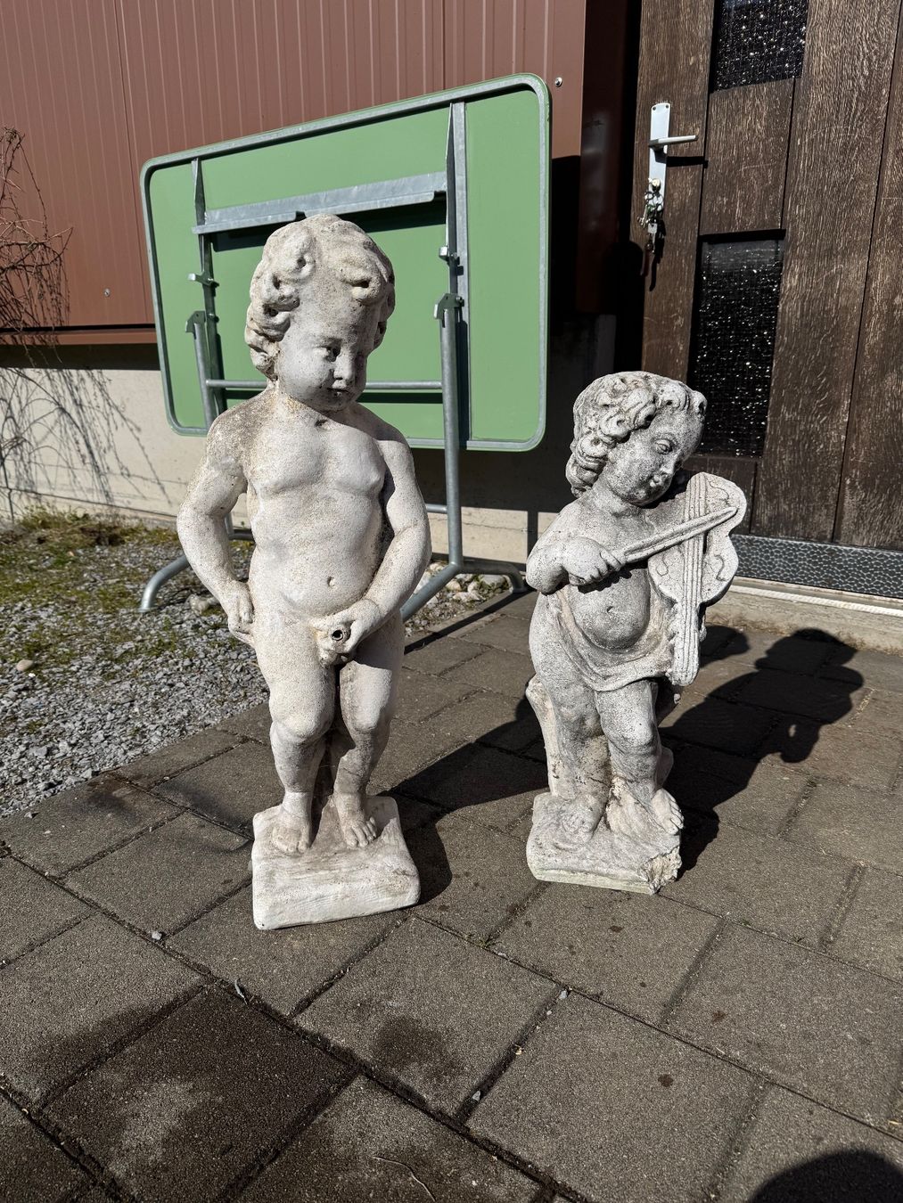 Sculture & Statue: Garten Figuren 75cm und 60 cm – Usato da Buch am Irchel venduto da alinea11 1