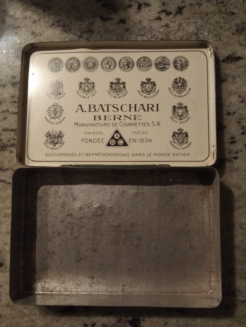 Altri Prodotti per fumatori: A Batschari Cigarettes Sleipner Dose alt – Usato da Herisau venduto da ACm9 1
