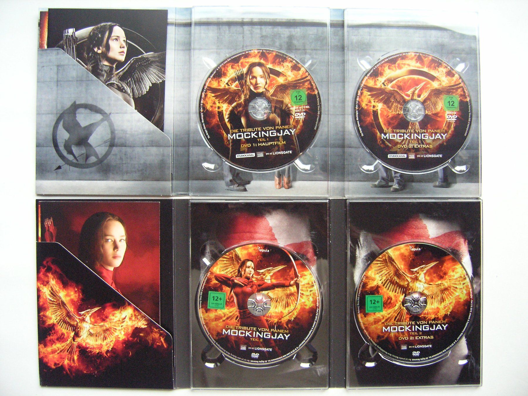 Tutti i DVDs: Die Tribute von Panem - Complete DVD Collection – Usato da Zuzwil SG venduto da vette13 3