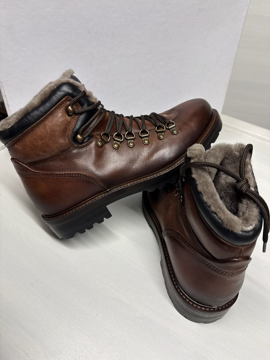 Scarpe da donna: Bottes Ammann cuir marron fourrées, taille 41, neuves – Nuovo e nell'imballaggio originale da Brügg BE venduto da Goob 4