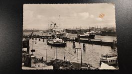 Alte Ansichtskarte Hamburg, gestempelt, Rarität! 1961