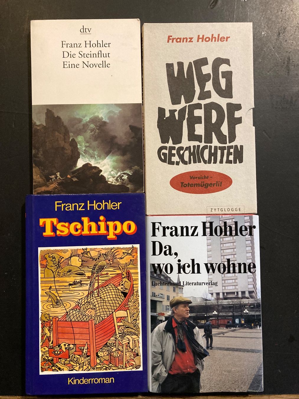 Libri: Franz Hohler: 4 Romane – Usato da Winterthur venduto da mailer57