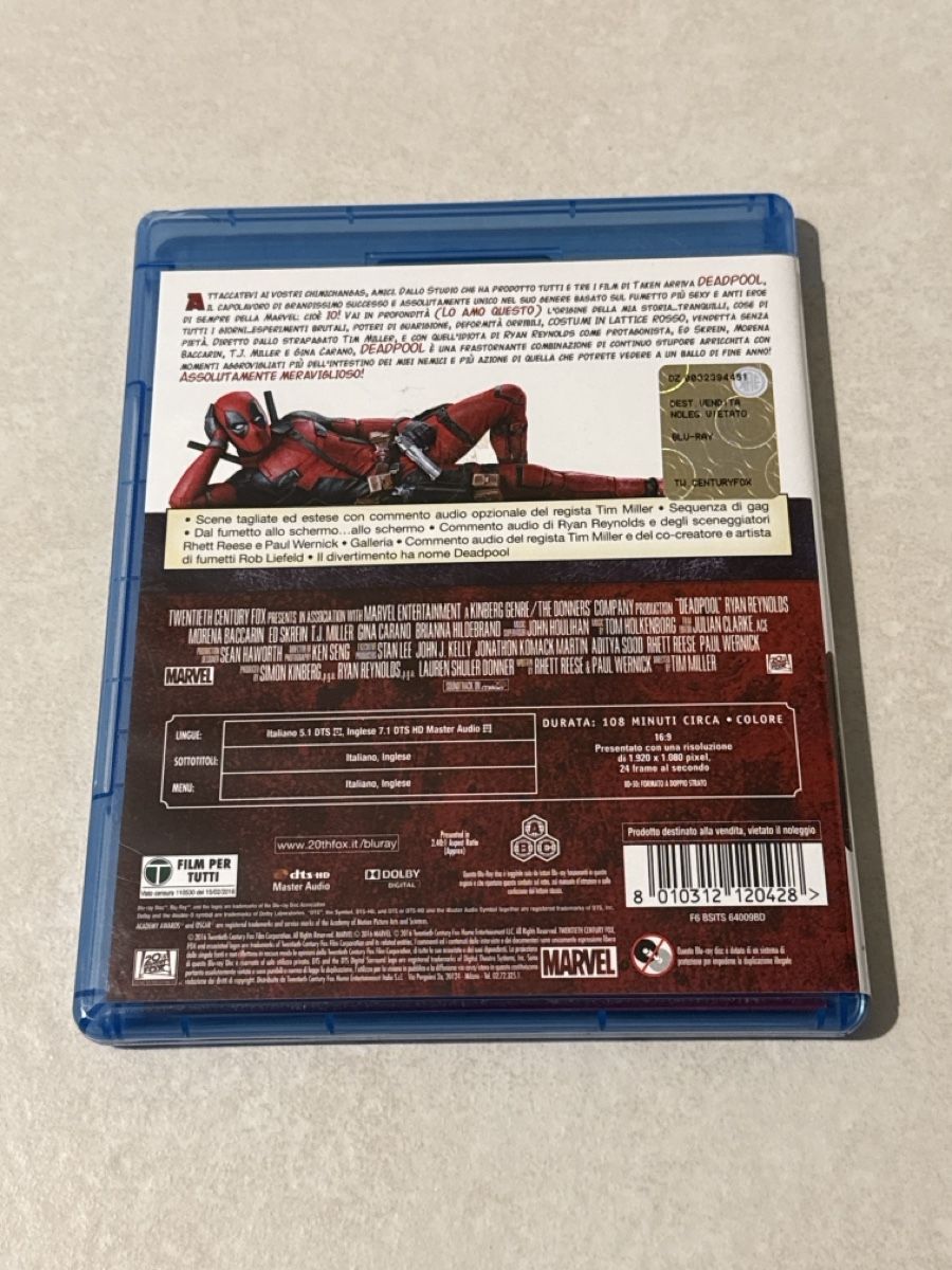 Alle DVDs: Deadpool – Gebraucht aus Cadenazzo von nick995 1