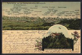 Walzenhausen, Hotel Gebhardshöhe, Panor