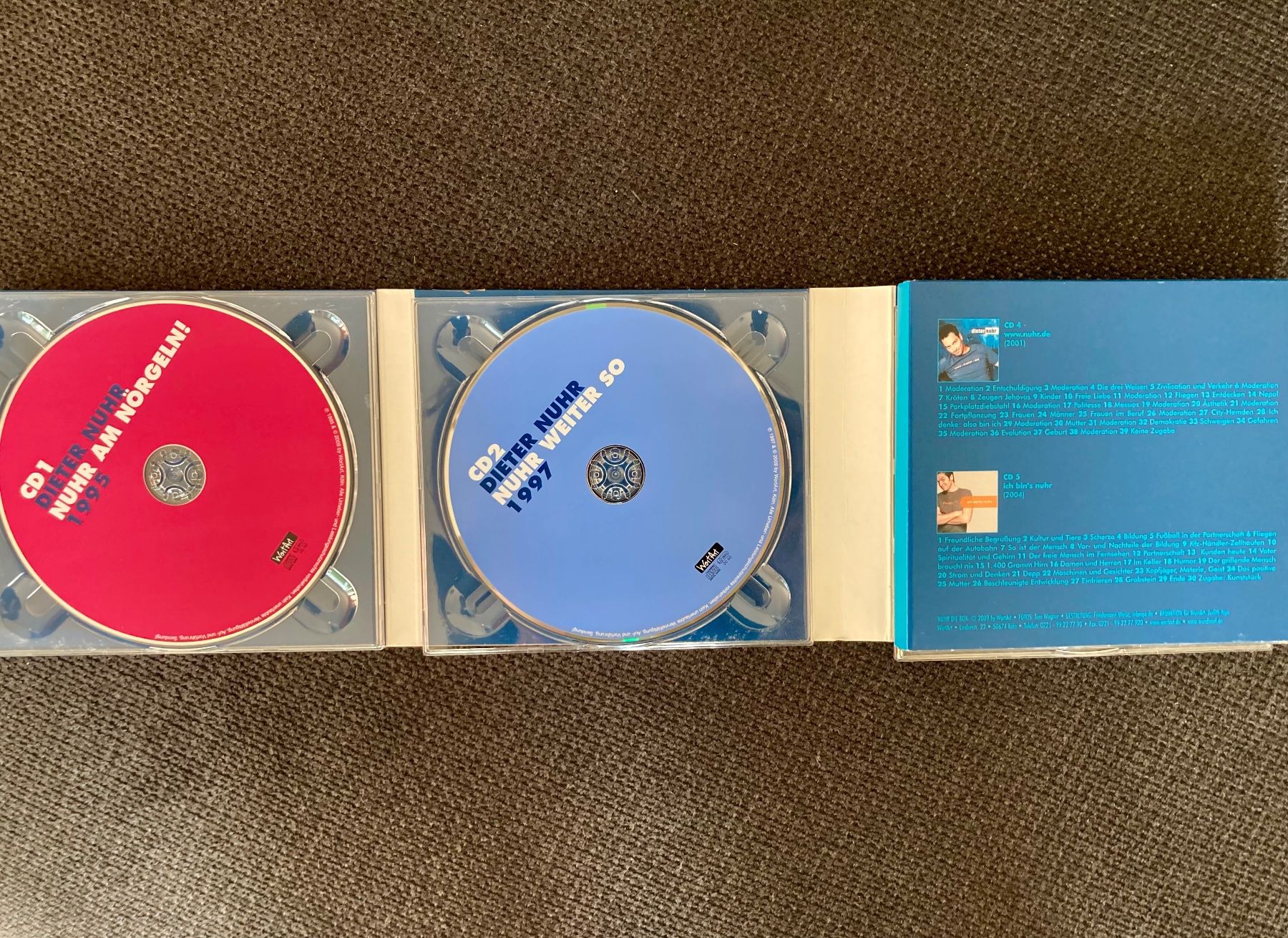 Audiolibri: Dieter Nuhr Die Box 5 CDs – Usato da Zürich venduto da tanteluzie 4