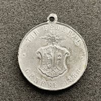 Schützen Medaille Tir Federal Genf 1887