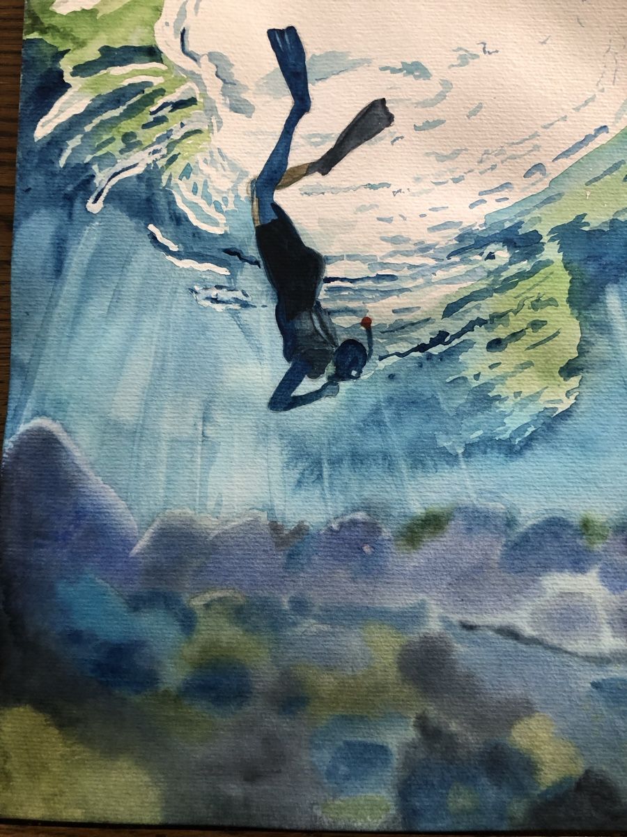 Dipinti: Diver – Nuovo (secondo la descrizione) da Meggen venduto da My_art_for_you 5