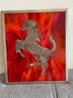 Edelstahl-Ferrari Prancing Horse-Skulptur