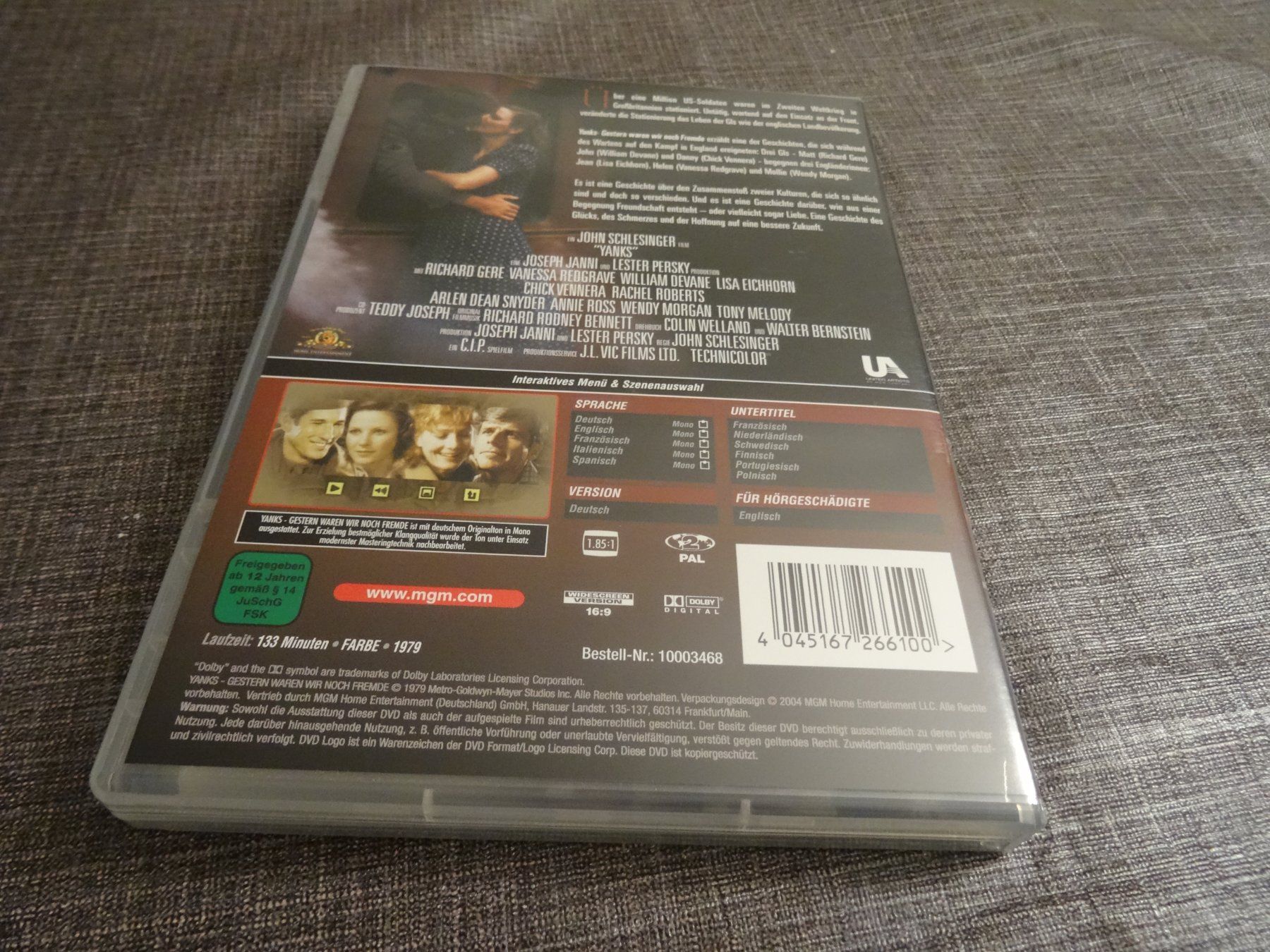 Alle DVDs: DVD Yanks Gestern waren wir noch Fremde – Gebraucht aus Olten von Disc-Verkauf 2