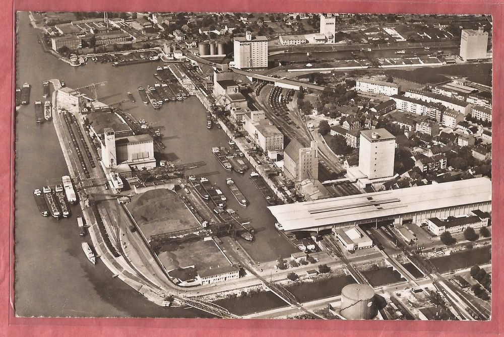 Basel Kleinhüningen Rheinhafen 1958 Kaufen auf Ricardo