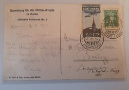 Vorläufer Aarau auf Karte Kat. 1000.-