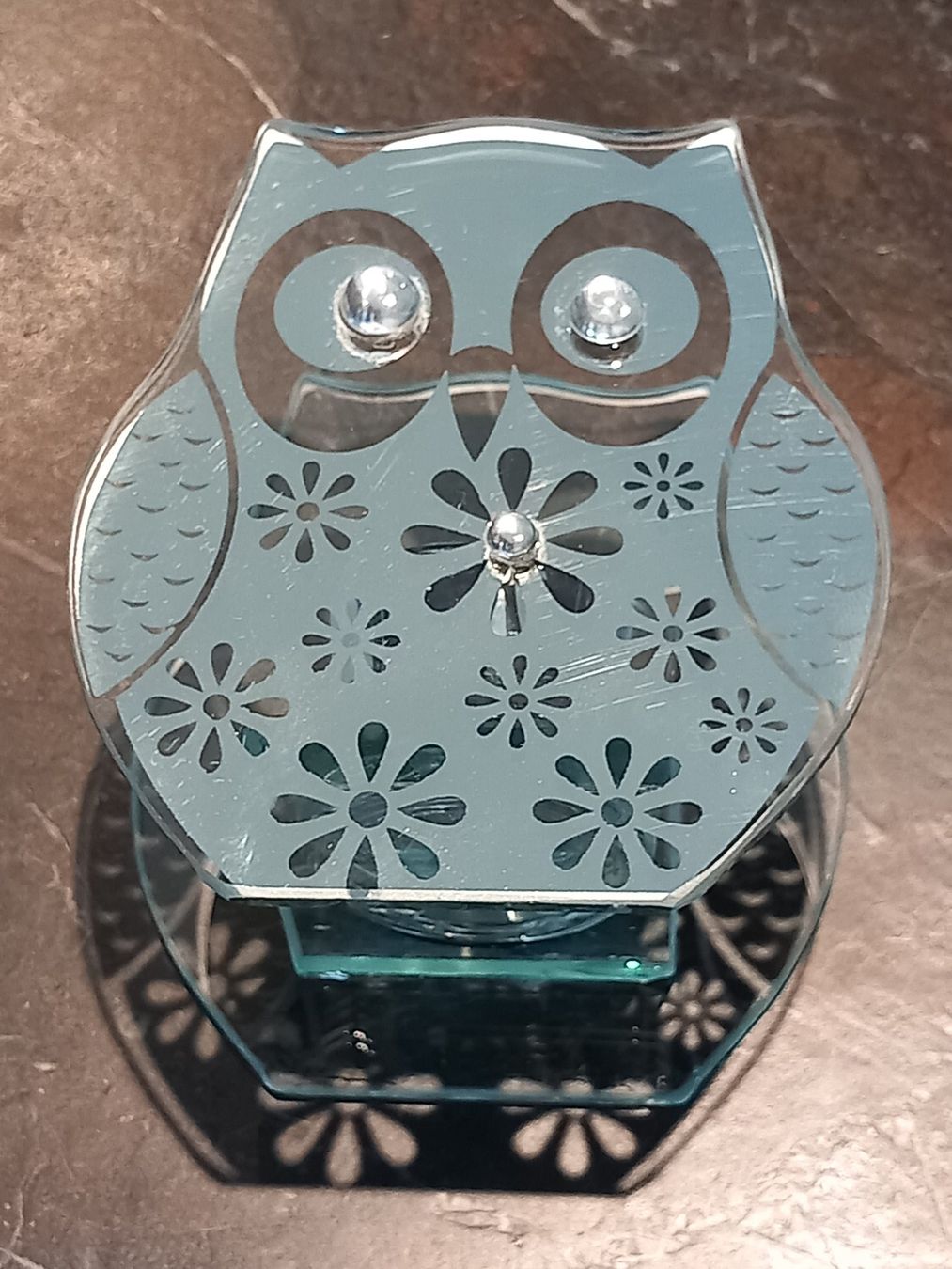 Lampade: Dekorative Eulen-Kerzen-Lampe mit Spiegeleffekt – Usato da Lindau venduto da san_kg2j 2