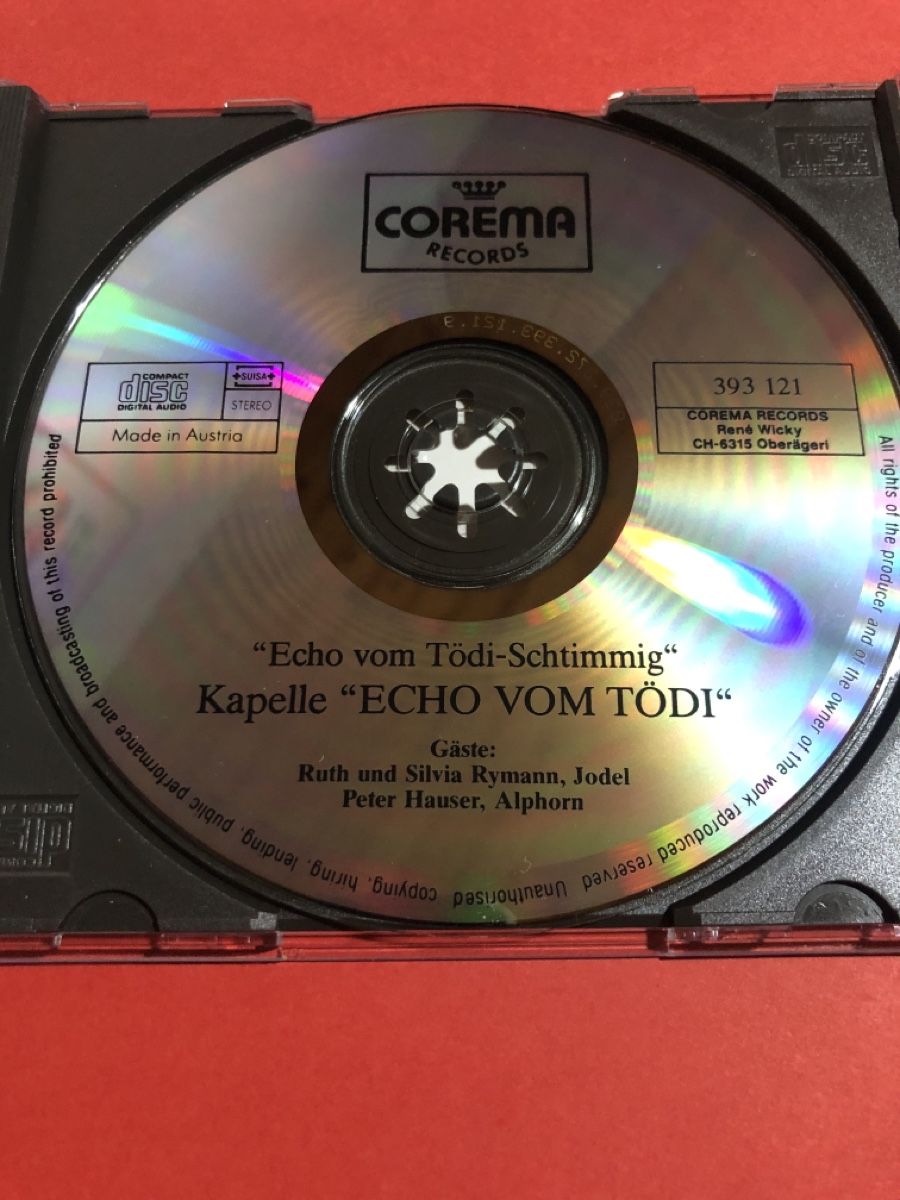 CD: CD Kapelle "Echo vom Tödi" "Schtimmig" – Usato da Flaach venduto da rubo7 3