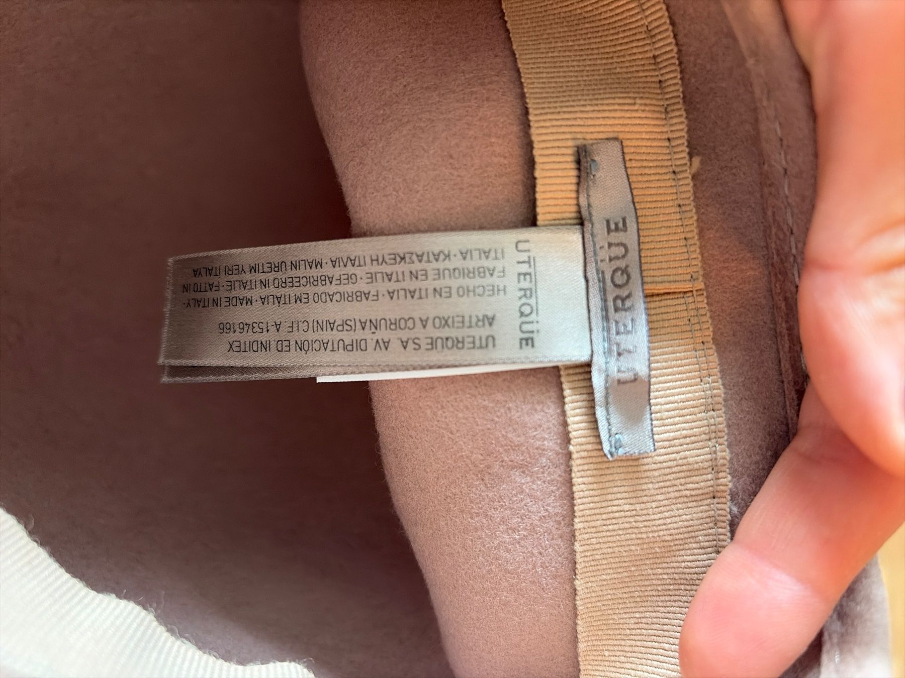 Copricapi, berretti & cappellini: Damenhut beige Uterqüe – Usato da Küsnacht ZH venduto da Annelie87 3