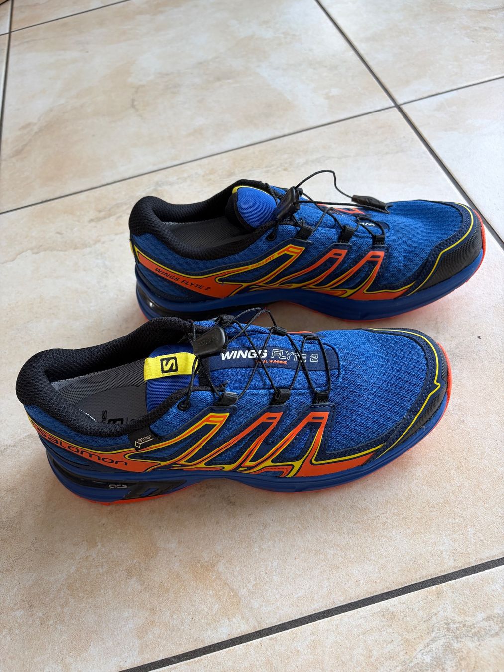 Salomon Scarpe da uomo: Salomon Trekkingschuhe/Wanderschuhe blau Grösse 42 – Usato da Brüttisellen venduto da Fabiii.st 1