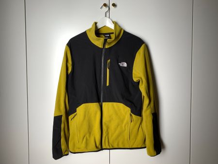 The North Face Polartec Recycled Fleecejacke, Gr. L, Gelb