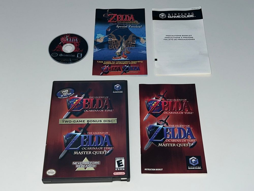 GameCube Spiel Zelda Ocarina of Time / Master Quest [USA] Kaufen auf Ricardo