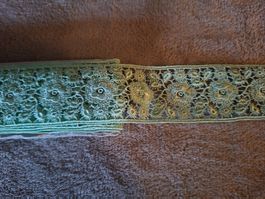 Zauberhaftes Spitzenband mit Blumenmuster, 2,6Meter lang (8)