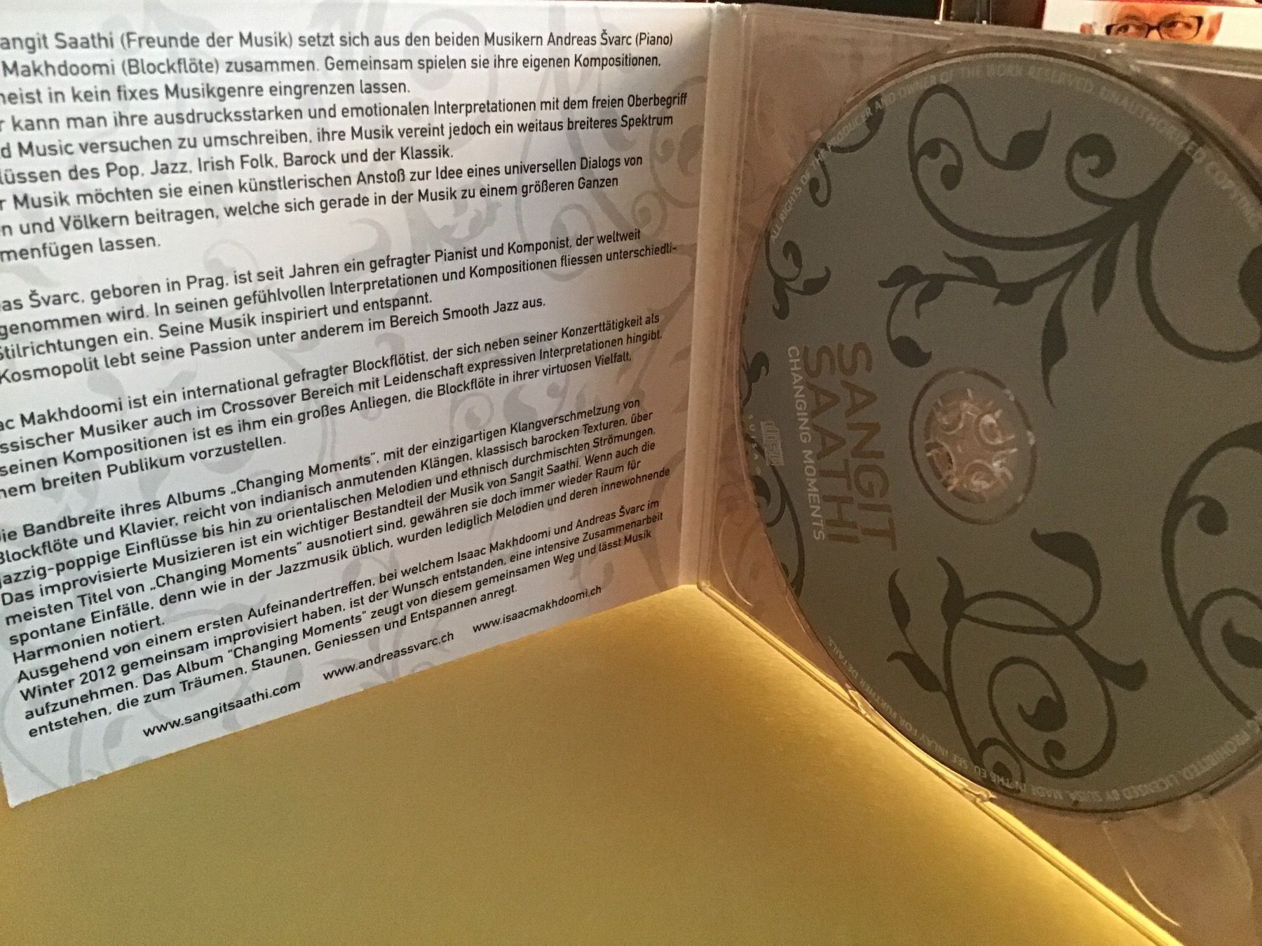 CD: SANGIT SAATHI – Usato da Thierachern venduto da sweden08 2