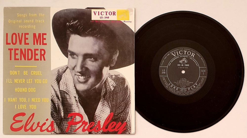 Elvis Love Me Tender 10 Inch Lp Top Angebot! (Gebraucht) in Menzingen ...