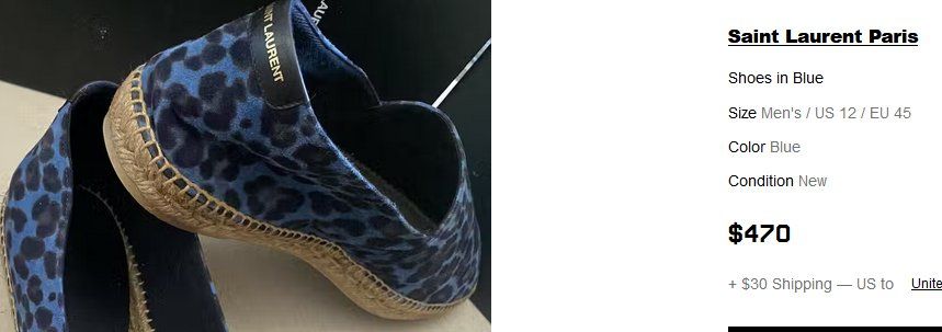 Saint Laurent Scarpe da donna: Saint Laurent Espadrilles .40 – Usato da Collonges venduto da arashee 9