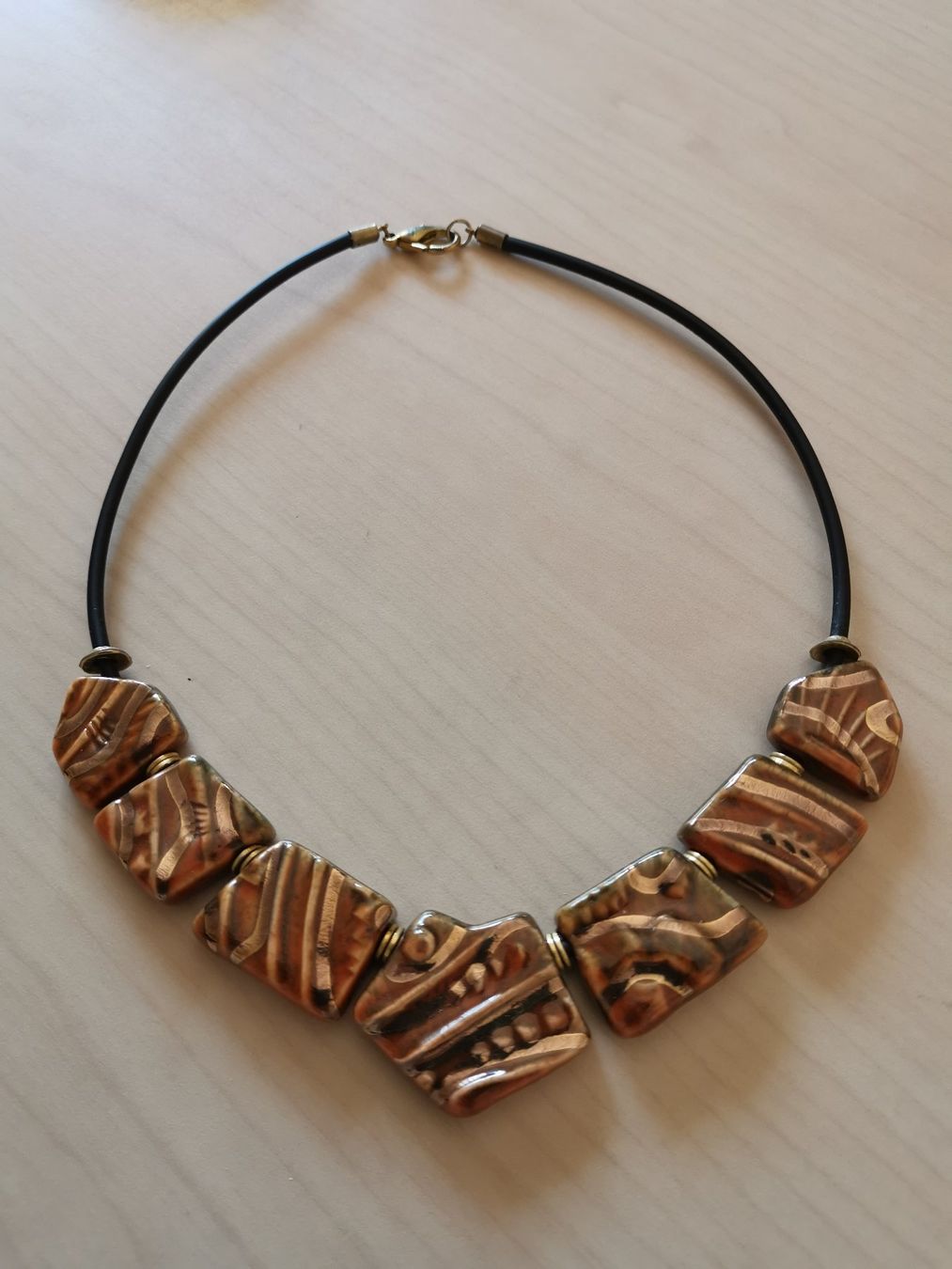 Catenine: Bilitis Collier, signiert – Usato da Dornach venduto da Hei50