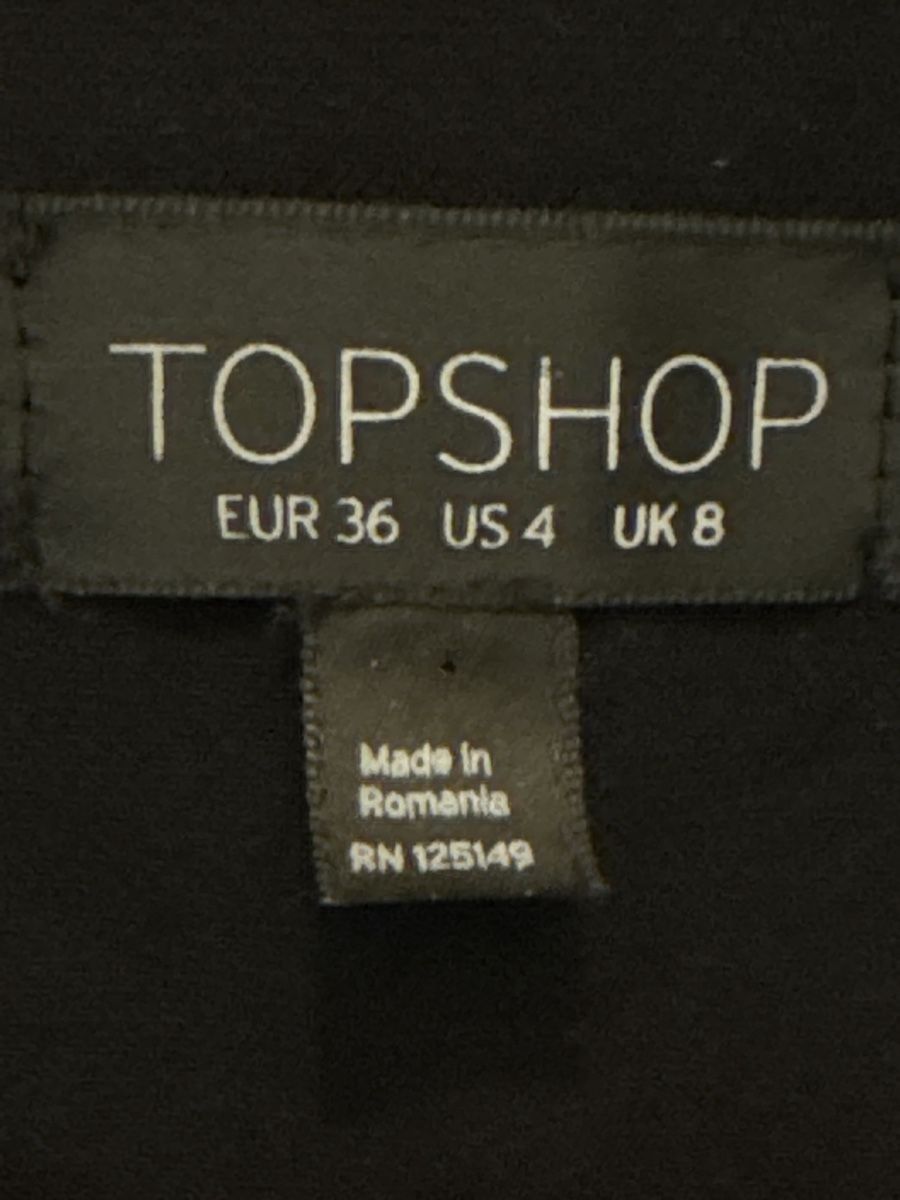 Topshop Jacken: Schwarzes TopShop Blazer-Sakko Gr. 36 – Gebraucht aus Gersau von Second-Hand-Shop 2