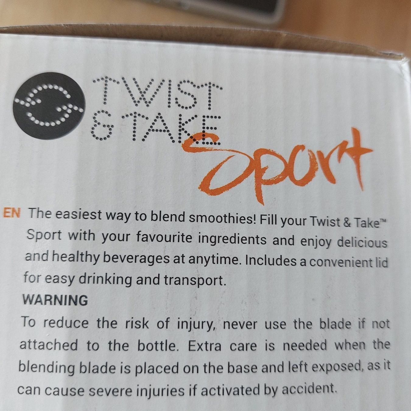 Elettrodomestici da cucina: Blender Twist & Take – Nuovo e nell'imballaggio originale da Farvagny-le-Petit venduto da Speedy5550 3