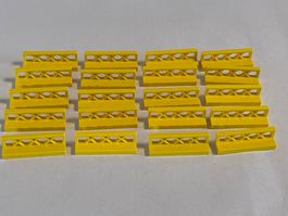 LEGO - 20 Gelbe Zaunsteine