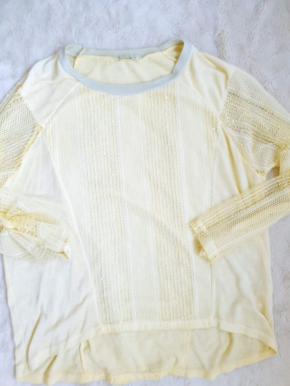 Pullover & Sweatshirts: PULLOVER PULLI MADE ITALY MIT SEIDE L 42 40 GELB TUNIKA TOP – Neu (gemäss Beschreibung) aus Elsau von the-colorful-side 8