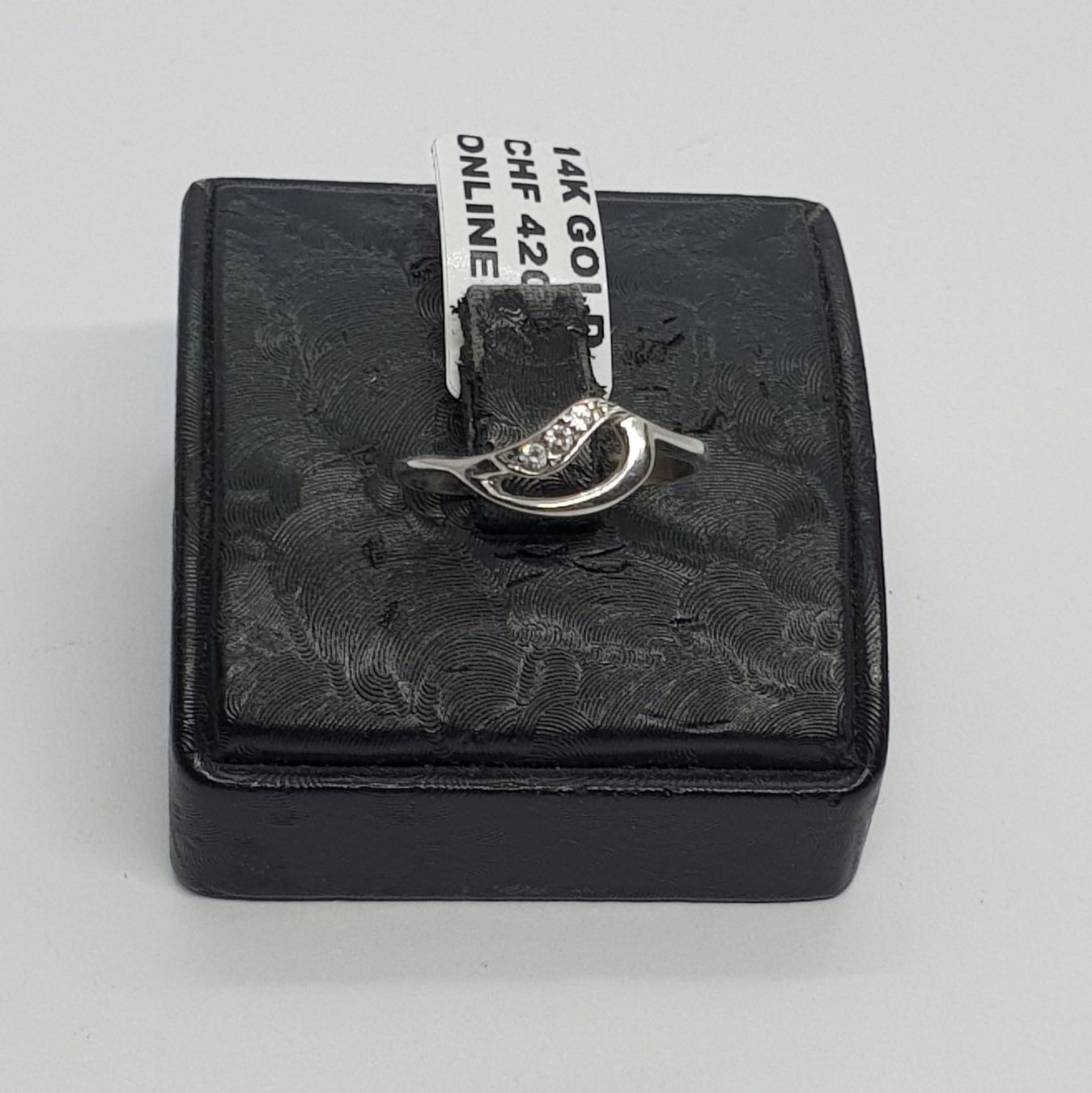 Anelli: Echt 14K Gold Ring – Usato da Luzern venduto da Luzern-Goldhaus