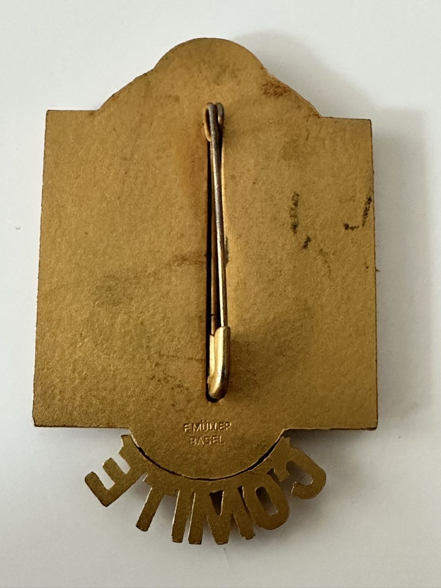 Basler Placchette & Badge: Fasnacht Basel GOLD COMITÉ 1973 ++ – Usato da Basel venduto da fasnachtsoutlet1965 1