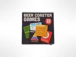 FIZZ CREATIONS Beer Coaster Games
