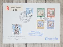 CL09 Enveloppe + Timbre Suisse 1967