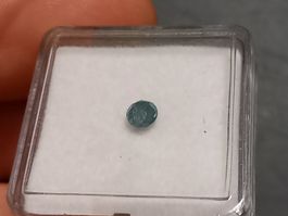 Certified diamond 0.30 carats, round, natural!