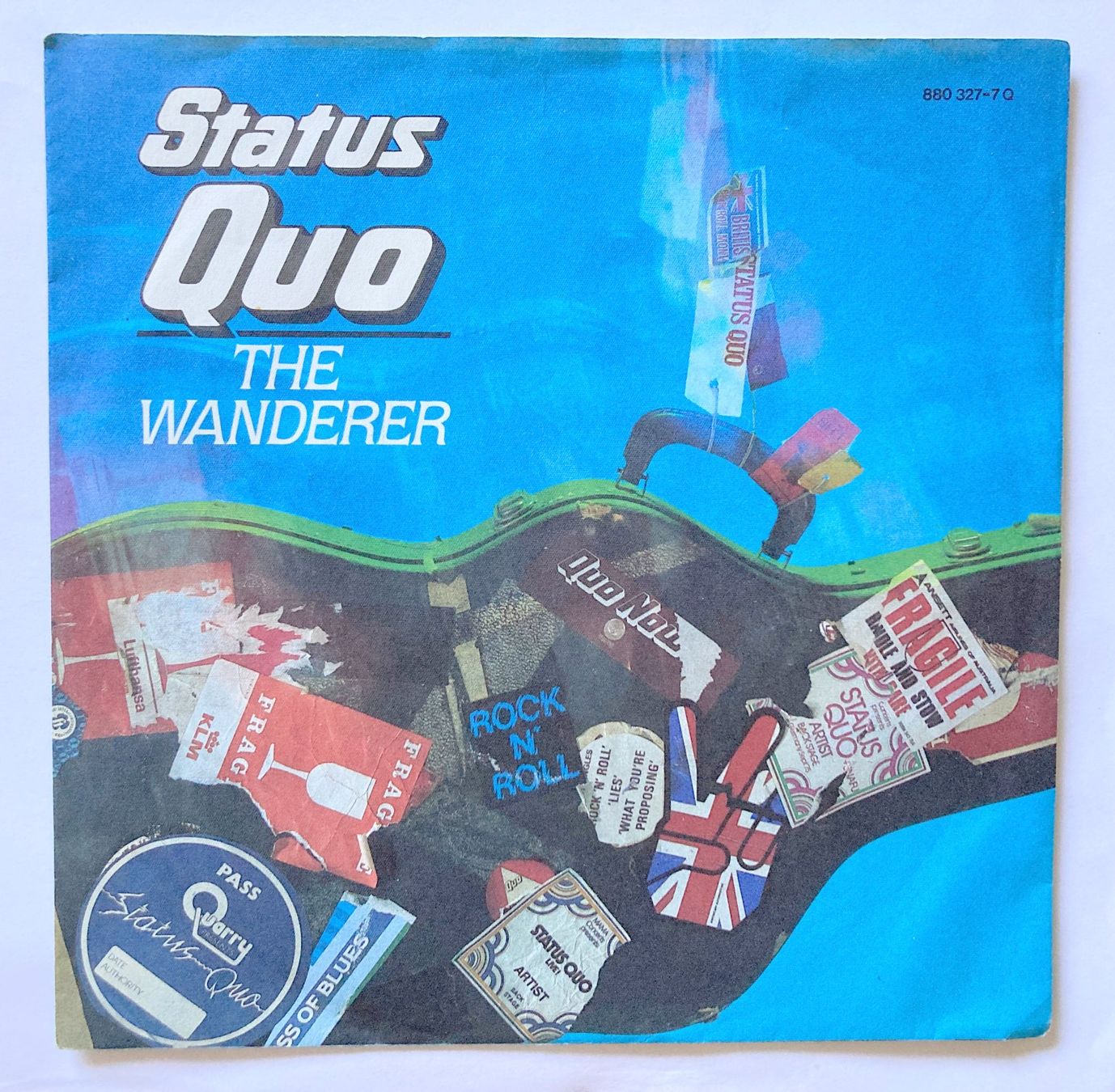Vinyles: STATUS QUO - THE WANDERER – D'occasion à Bottens par hotter-than-hell