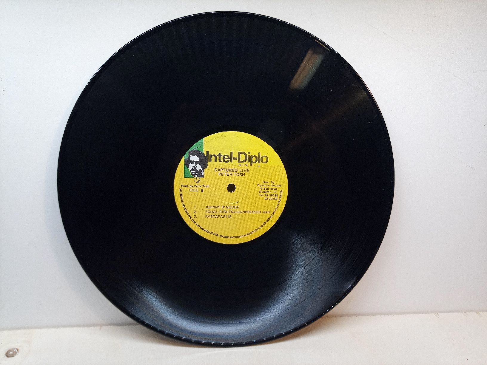 Dischi in vinile: Peter Tosh Captured Live Vinyl LP gebraucht 1984 – Usato da basel venduto da markusb07 5