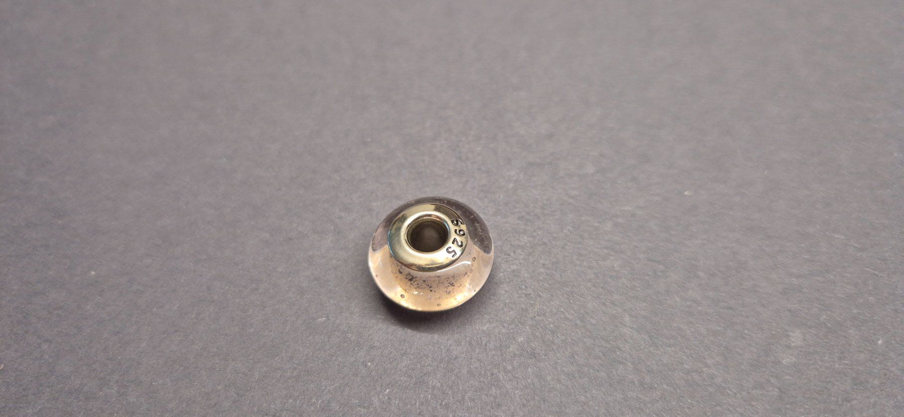 Anhänger: Silber Charm Kugel rosa +Garantie – Neu (gemäss Beschreibung) aus Rotkreuz von Carbone_Bijou-Shop
