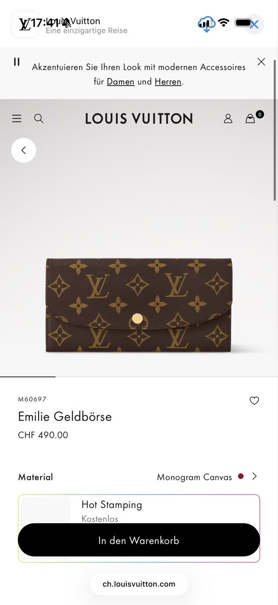 Louis Vuitton Portamonete: Lv last price – Usato da Münchenstein venduto da By.gabriela.v 6