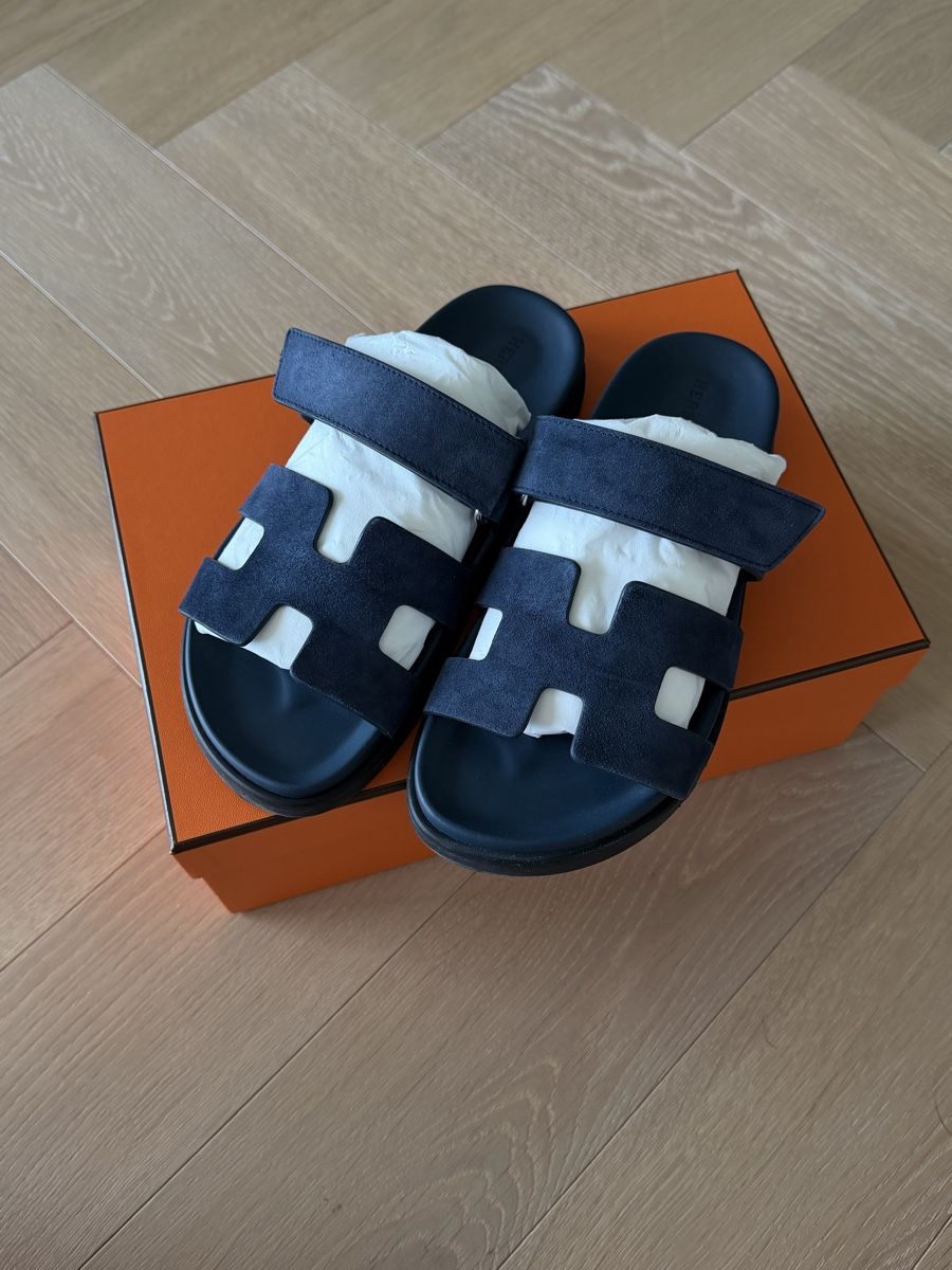 Hermès Scarpe da donna: Hermes Chypre Sandalen (37) – Usato da Thalwil venduto da kirakirashop