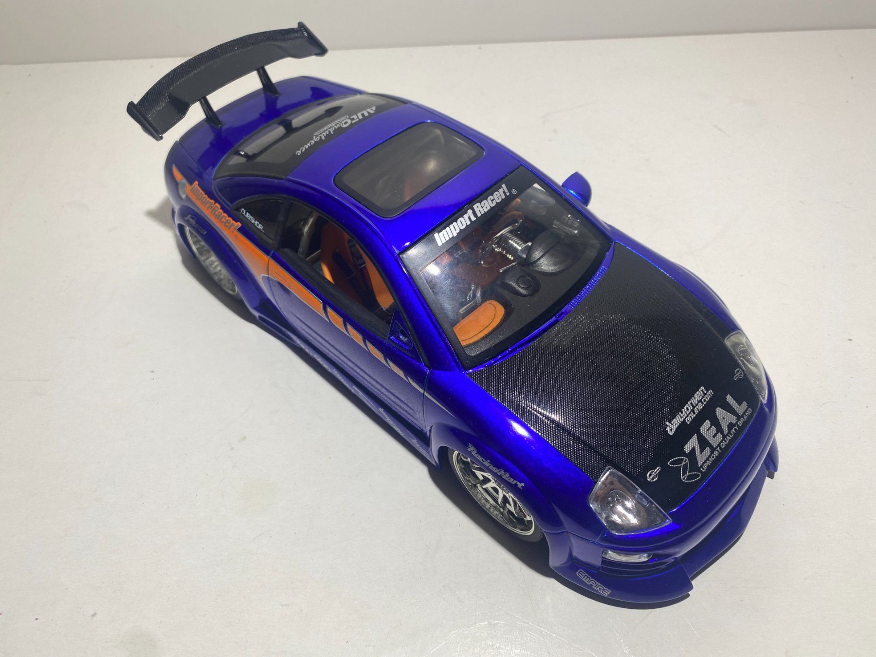 Jada Toys Modellini d'auto: Mitsubishi ECLIPSE 1:18 Import Racer by JADA TOYS 2003 – Usato da Bern venduto da ToysPlusVintage 2