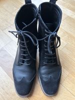 Lederstiefeletten von Navyboot, Gr. 37