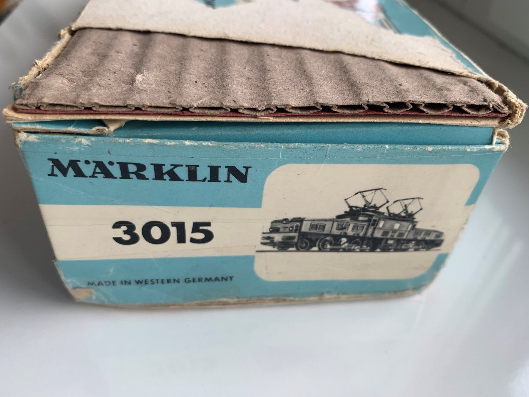 Märklin Modellini di ferrovie: Altes Märklin SBB Krokodil metall 3015 – Usato da Volketswil venduto da zwitsch33 5