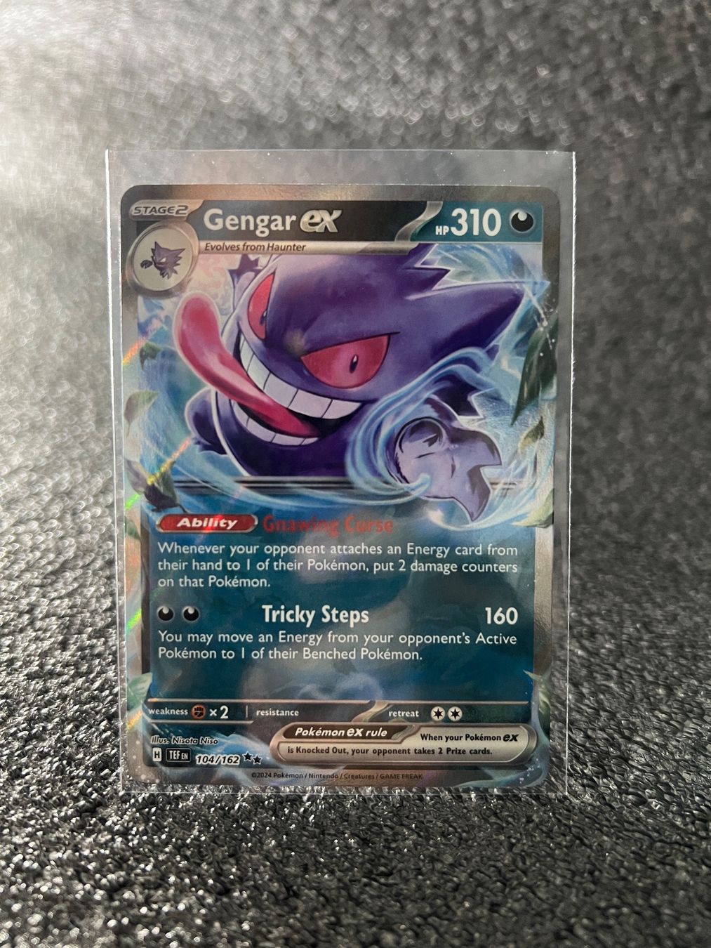 Pokémon Sammelbilder & Trading cards: Pokémon Temporal Forces - Gengar EX 104/162 – Neu (gemäss Beschreibung) aus Birmensdorf ZH von