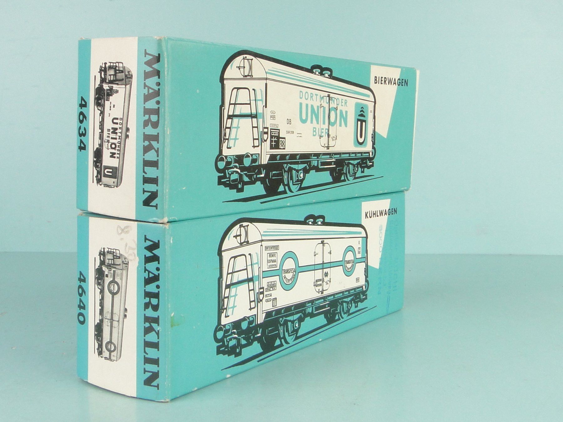 Märklin Trains électriques: Märklin 2 X BP Kühlwagen – D'occasion à Bülach par cann11 1