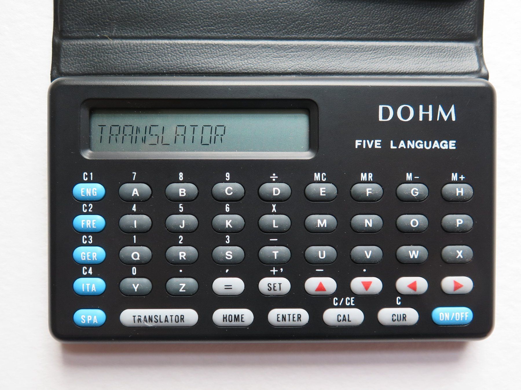 PDAs: DOHM Five Language Translator – Gebraucht aus Buchs AG von mr_steed