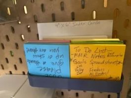 IKEA Skådis Halter für Post-it Notizen & Karteikarten